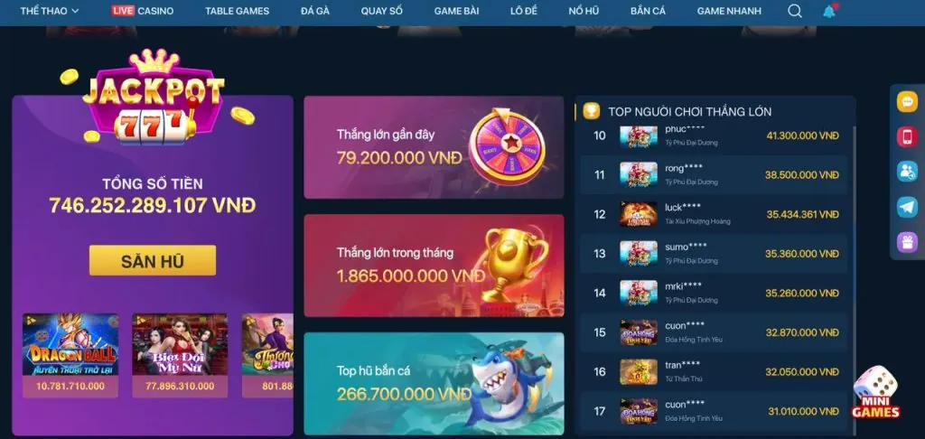 Hình ảnh giới thiệu các trò chơi W88hey